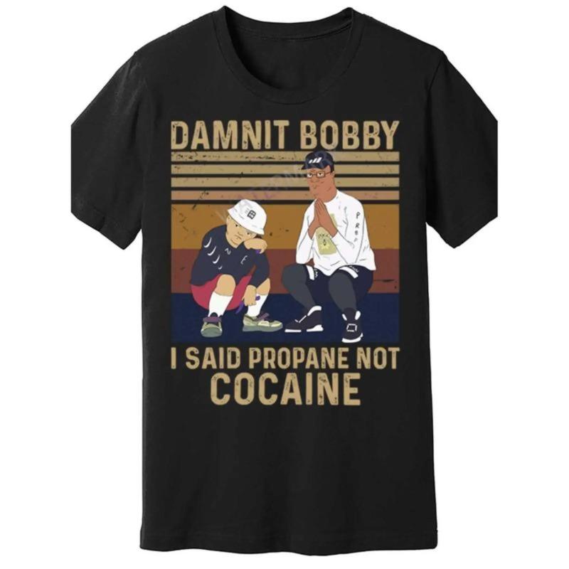 Hilarious King Of The Hill Inspired Propane Mishap Tee With Cartoon Artwork Golf Gift T-Shirt For Men and Women