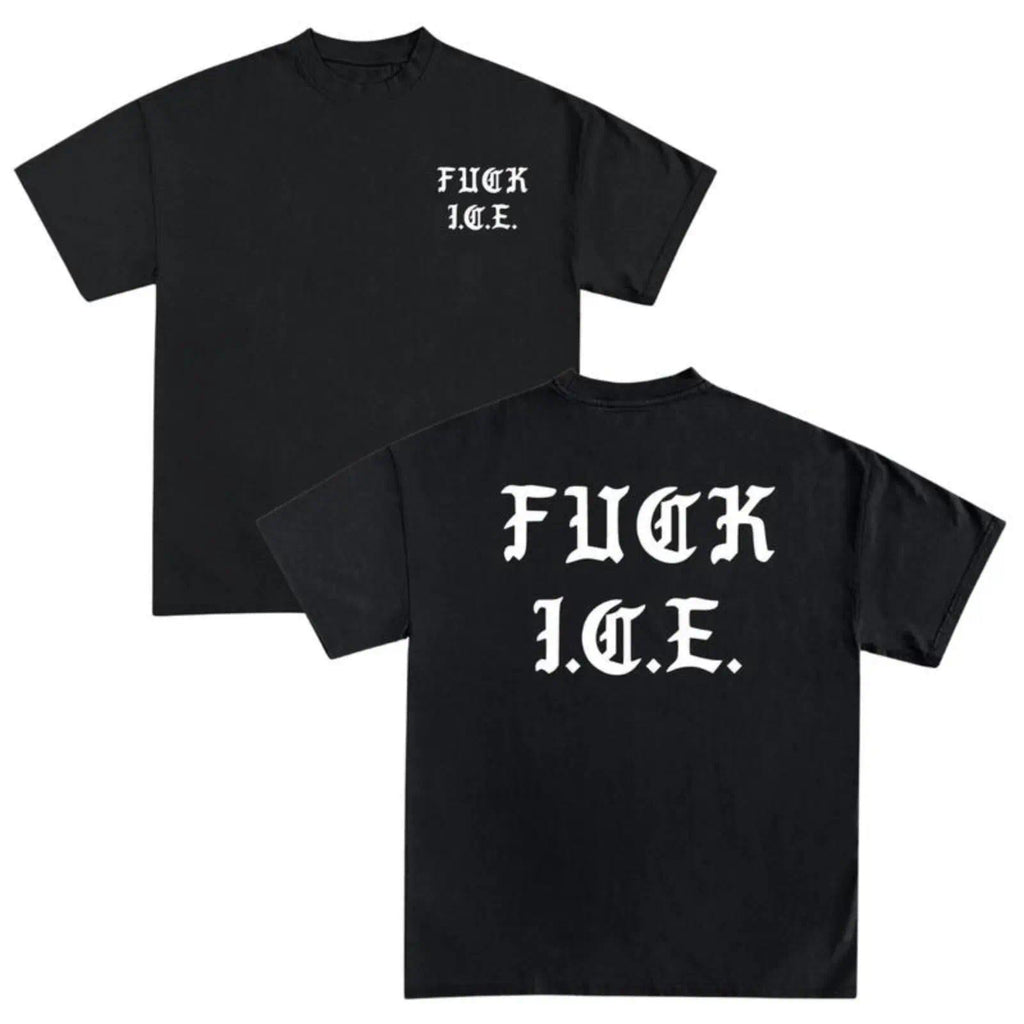 Old English T-Shirt, Funny Political Shirts, Pro Immigration Tshirt, Anti-ICE Shirt, Anti-Trump Tee, Social Justice Shirt