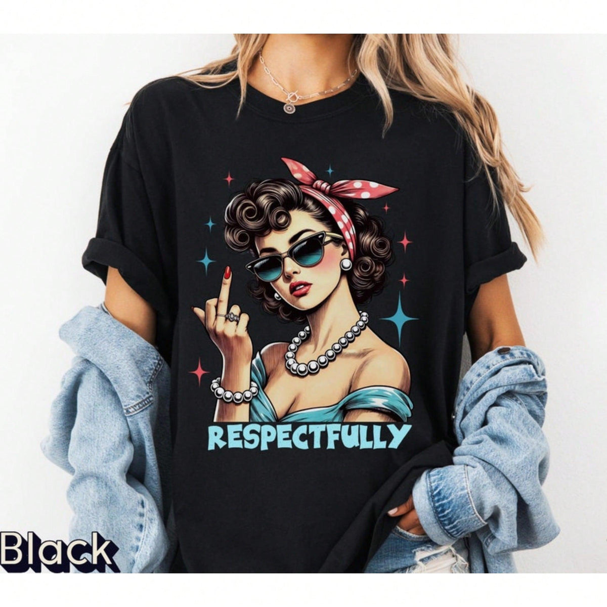 “Cute Sarcastic Retro Tee” Funny Vintage T-Shirt | 100% Cotton Casual Top for Women | Summer Spring Gift