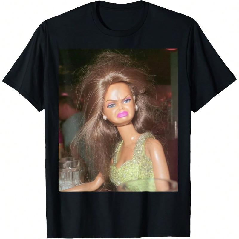 Funny Disgusting Doll Face Meme Hilarious Sarcastic Gift Tee T-Shirt