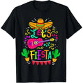 100% Cotton Let's Fiesta Cinco De Mayo Mexican Party Guitar Lover T-Shirt